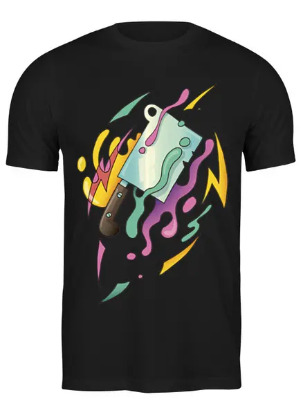 Заказать мужскую футболку в Москве. Футболка классическая Zombies от oneredfoxstore@gmail.com - готовые дизайны и нанесение принтов.