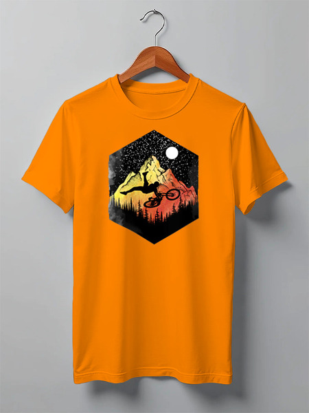 Заказать мужскую футболку в Москве. Футболка классическая Ink Rider от oneredfoxstore@gmail.com - готовые дизайны и нанесение принтов.