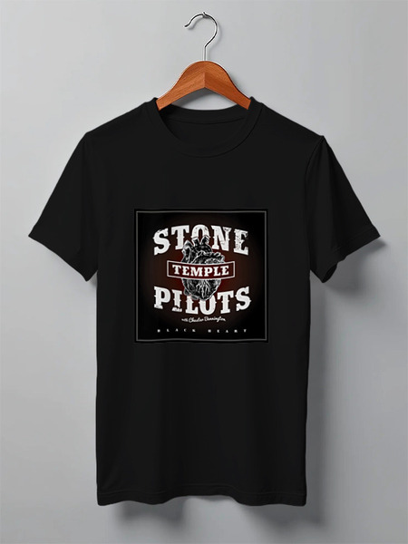 Заказать мужскую футболку в Москве. Футболка классическая Stone Temple Pilots от Fedor - готовые дизайны и нанесение принтов.
