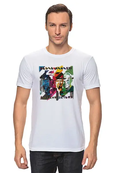Заказать мужскую футболку в Москве. Футболка классическая Skunk Anansie от Fedor - готовые дизайны и нанесение принтов.