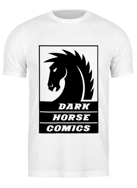 Заказать мужскую футболку в Москве. Футболка классическая Dark Horse Comics от YellowCloverShop - готовые дизайны и нанесение принтов.