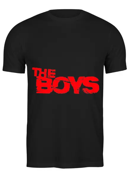 Заказать мужскую футболку в Москве. Футболка классическая The Boys от Павел Павел - готовые дизайны и нанесение принтов.