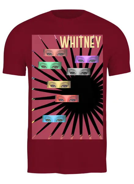 Заказать мужскую футболку в Москве. Футболка классическая «Сияние Уитни» от Andy Quarry - готовые дизайны и нанесение принтов.