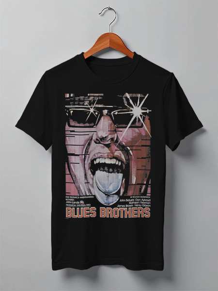 Заказать мужскую футболку в Москве. Футболка классическая The Blues Brothers от KinoArt - готовые дизайны и нанесение принтов.