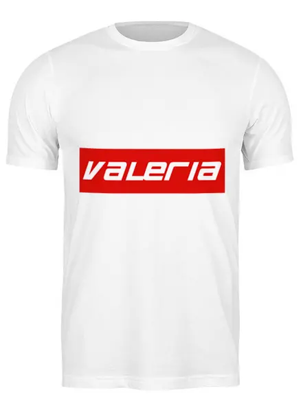 Заказать мужскую футболку в Москве. Футболка классическая Valeria от THE_NISE  - готовые дизайны и нанесение принтов.