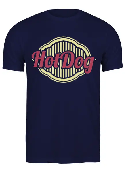 Заказать мужскую футболку в Москве. Футболка классическая Burgers от oneredfoxstore@gmail.com - готовые дизайны и нанесение принтов.