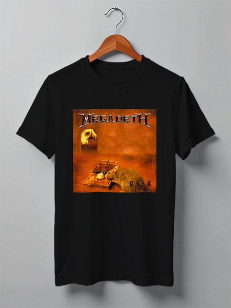 Заказать мужскую футболку в Москве. Футболка классическая Megadeth от Fedor - готовые дизайны и нанесение принтов.