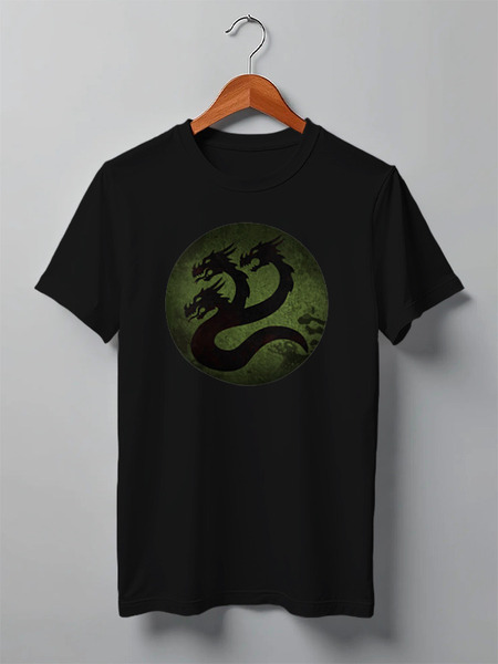 Заказать мужскую футболку в Москве. Футболка классическая Alpha Legion T-shirt от ion2903 - готовые дизайны и нанесение принтов.