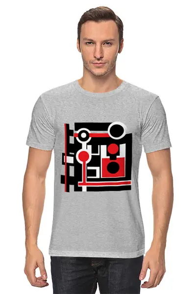 Заказать мужскую футболку в Москве. Футболка классическая Направление от Vadim Koval - готовые дизайны и нанесение принтов.
