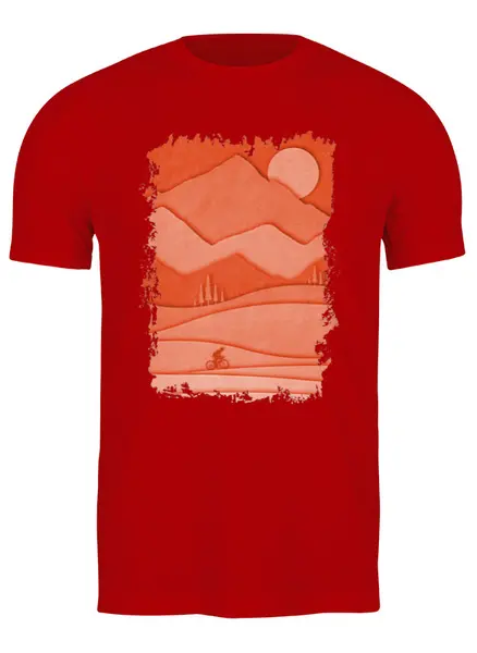 Заказать мужскую футболку в Москве. Футболка классическая Touring от oneredfoxstore@gmail.com - готовые дизайны и нанесение принтов.