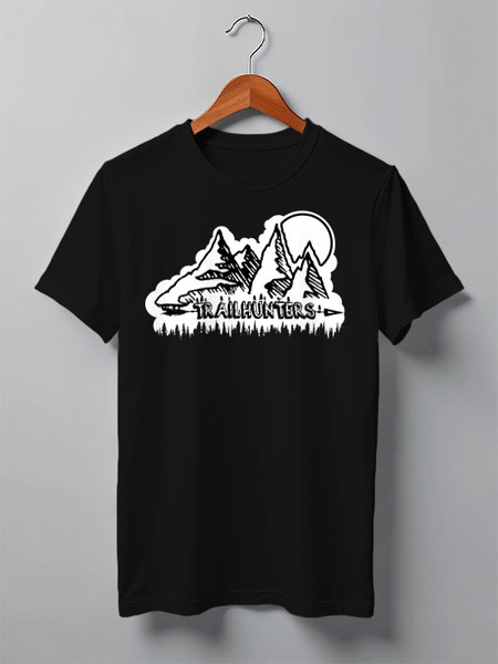 Заказать мужскую футболку в Москве. Футболка классическая Mountain Bike от oneredfoxstore@gmail.com - готовые дизайны и нанесение принтов.