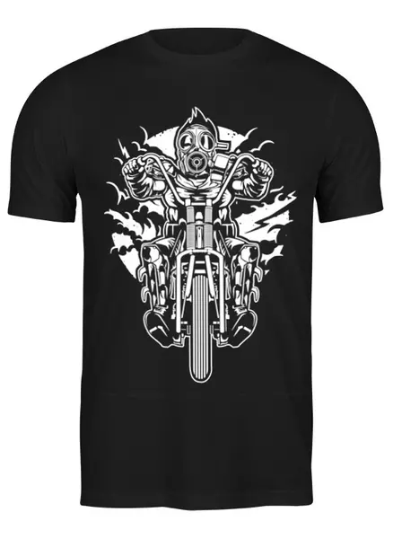 Заказать мужскую футболку в Москве. Футболка классическая Oldschool от oneredfoxstore@gmail.com - готовые дизайны и нанесение принтов.