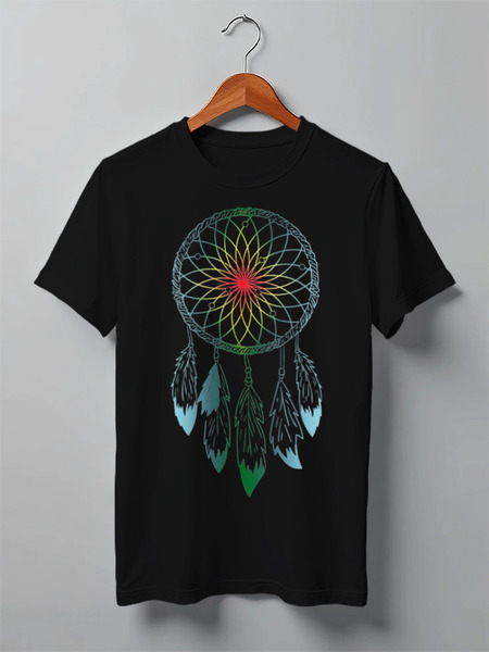 Заказать мужскую футболку в Москве. Футболка классическая Magic от oneredfoxstore@gmail.com - готовые дизайны и нанесение принтов.