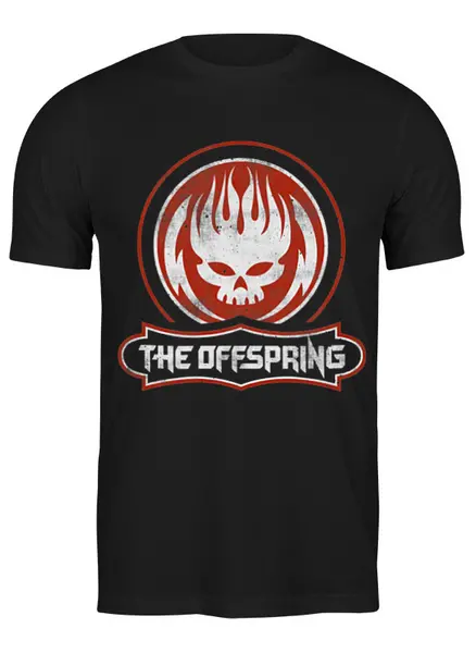Заказать мужскую футболку в Москве. Футболка классическая The Offspring от geekbox - готовые дизайны и нанесение принтов.