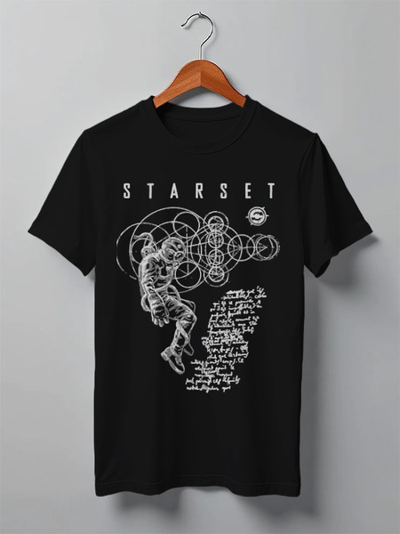 Заказать мужскую футболку в Москве. Футболка классическая Starset  от OEX design - готовые дизайны и нанесение принтов.