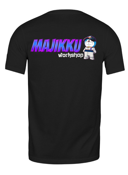 Заказать мужскую футболку в Москве. Футболка классическая Majikku Workshop от Nalla - готовые дизайны и нанесение принтов.