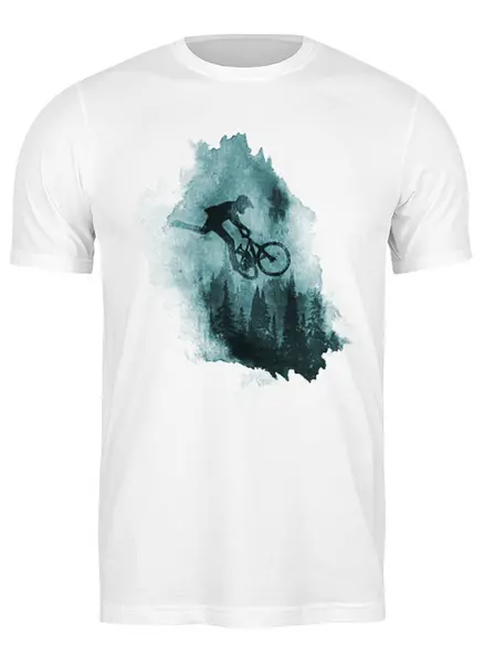 Заказать мужскую футболку в Москве. Футболка классическая Ink Rider от oneredfoxstore@gmail.com - готовые дизайны и нанесение принтов.