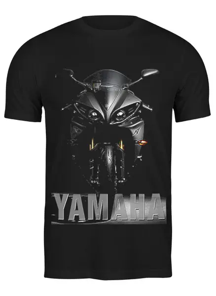 Заказать мужскую футболку в Москве. Футболка классическая YAMAHA от robus - готовые дизайны и нанесение принтов.