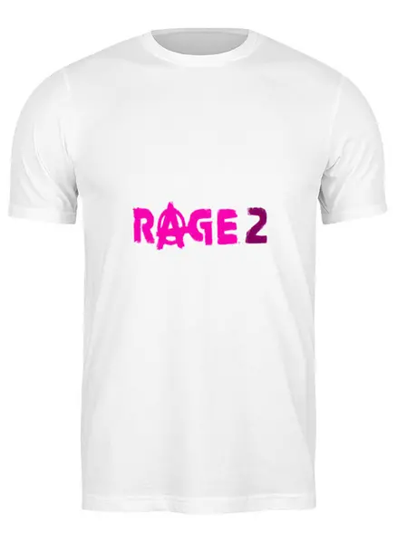 Заказать мужскую футболку в Москве. Футболка классическая  Rage 2 от THE_NISE  - готовые дизайны и нанесение принтов.