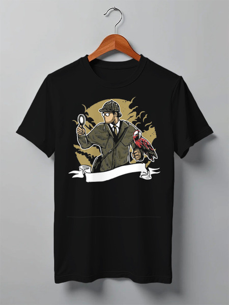 Заказать мужскую футболку в Москве. Футболка классическая Oldschool от oneredfoxstore@gmail.com - готовые дизайны и нанесение принтов.