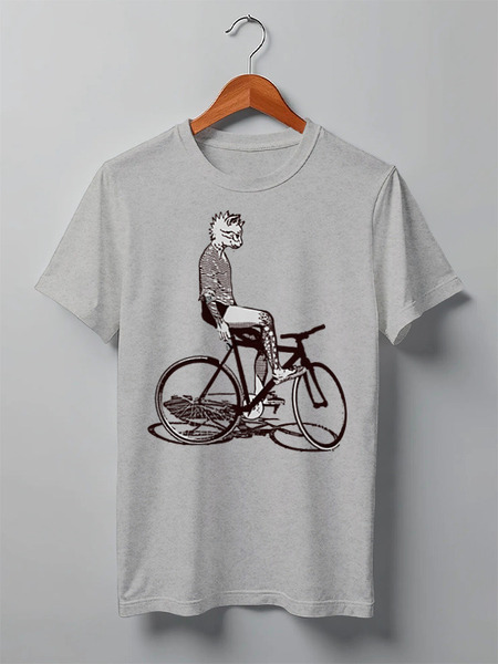 Заказать мужскую футболку в Москве. Футболка классическая Underground Cat Rider от oneredfoxstore@gmail.com - готовые дизайны и нанесение принтов.