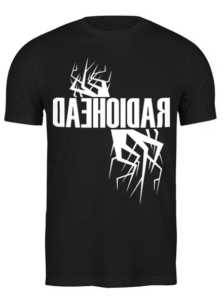 Заказать мужскую футболку в Москве. Футболка классическая Radiohead от geekbox - готовые дизайны и нанесение принтов.