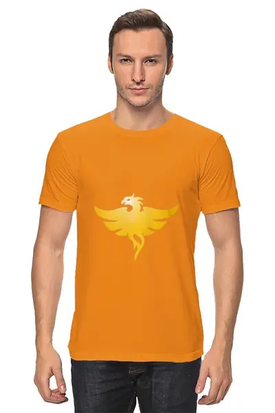 Заказать мужскую футболку в Москве. Футболка классическая Школа Восстановления от Елисей Куксин - готовые дизайны и нанесение принтов.
