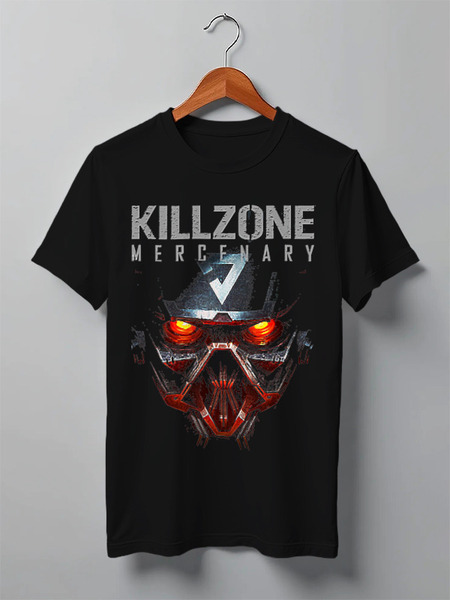 Заказать мужскую футболку в Москве. Футболка классическая KILLZONE от robus - готовые дизайны и нанесение принтов.