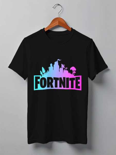 Заказать мужскую футболку в Москве. Футболка классическая FORTNITE от geekbox - готовые дизайны и нанесение принтов.