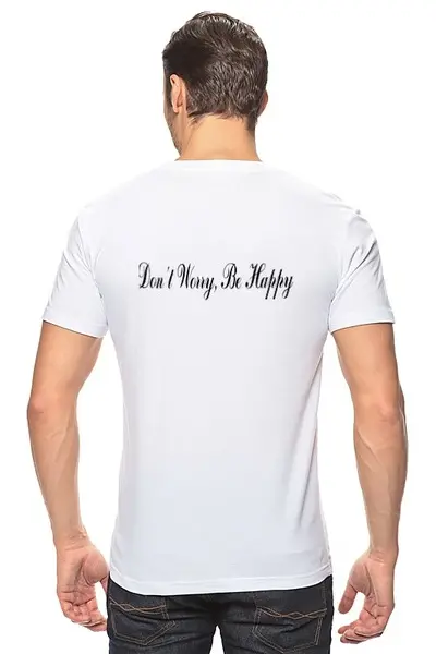 Заказать мужскую футболку в Москве. Футболка классическая Bob Marley  от gareula - готовые дизайны и нанесение принтов.