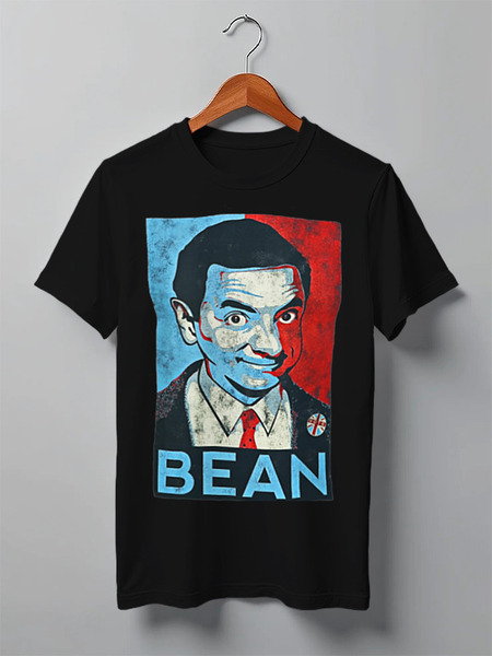 Заказать мужскую футболку в Москве. Футболка классическая Mr.Bean от Leichenwagen - готовые дизайны и нанесение принтов.
