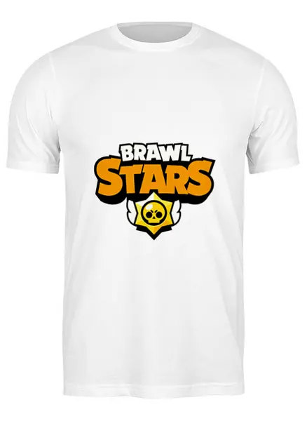 Заказать мужскую футболку в Москве. Футболка классическая  Brawl Stars от THE_NISE  - готовые дизайны и нанесение принтов.