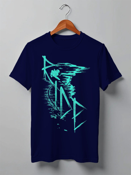 Заказать мужскую футболку в Москве. Футболка классическая Ride Motocross от oneredfoxstore@gmail.com - готовые дизайны и нанесение принтов.