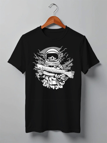 Заказать мужскую футболку в Москве. Футболка классическая Oldschool от oneredfoxstore@gmail.com - готовые дизайны и нанесение принтов.