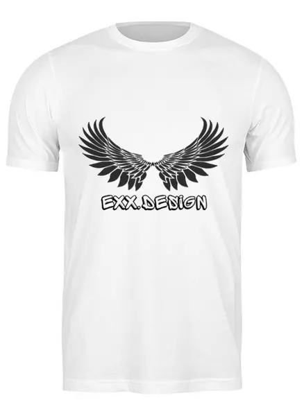 Заказать мужскую футболку в Москве. Футболка классическая Exx.Design от mrporandox@gmail.com - готовые дизайны и нанесение принтов.