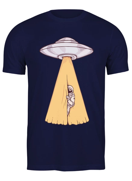 Заказать мужскую футболку в Москве. Футболка классическая Закрытый космос от skynatural - готовые дизайны и нанесение принтов.