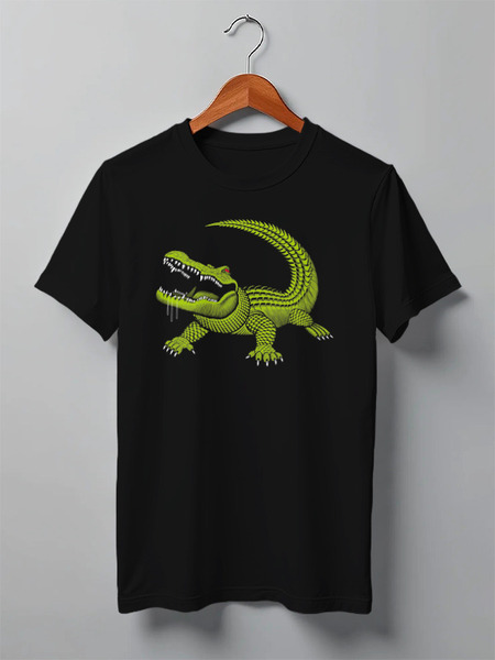 Заказать мужскую футболку в Москве. Футболка классическая ✶Alligator✶ от balden - готовые дизайны и нанесение принтов.