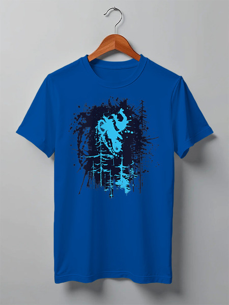 Заказать мужскую футболку в Москве. Футболка классическая Ink Rider от oneredfoxstore@gmail.com - готовые дизайны и нанесение принтов.