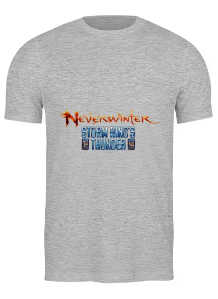 Заказать мужскую футболку в Москве. Футболка классическая Neverwinter Nights от THE_NISE  - готовые дизайны и нанесение принтов.