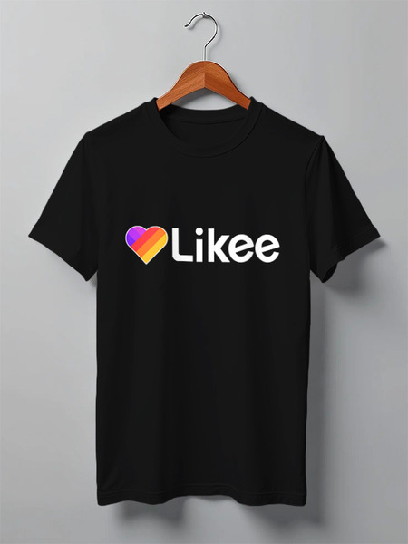 Заказать мужскую футболку в Москве. Футболка классическая Likee  от DESIGNER   - готовые дизайны и нанесение принтов.