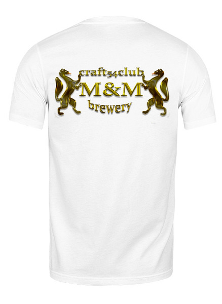 Заказать мужскую футболку в Москве. Футболка классическая M&M fashion от phonerus@mail.ru - готовые дизайны и нанесение принтов.