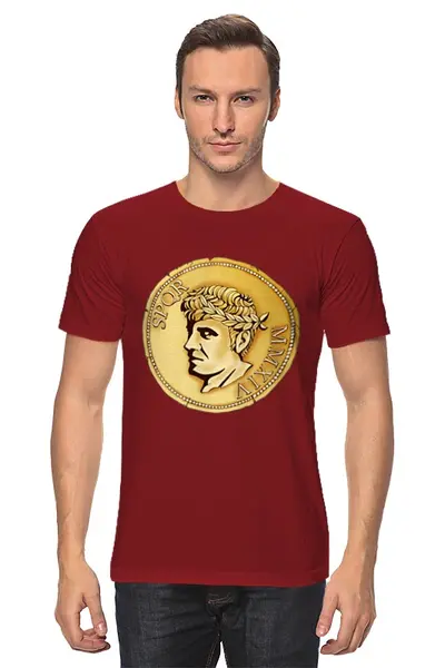 Заказать мужскую футболку в Москве. Футболка классическая Травиан римляне от trend - готовые дизайны и нанесение принтов.