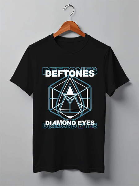 Заказать мужскую футболку в Москве. Футболка классическая Deftones от geekbox - готовые дизайны и нанесение принтов.