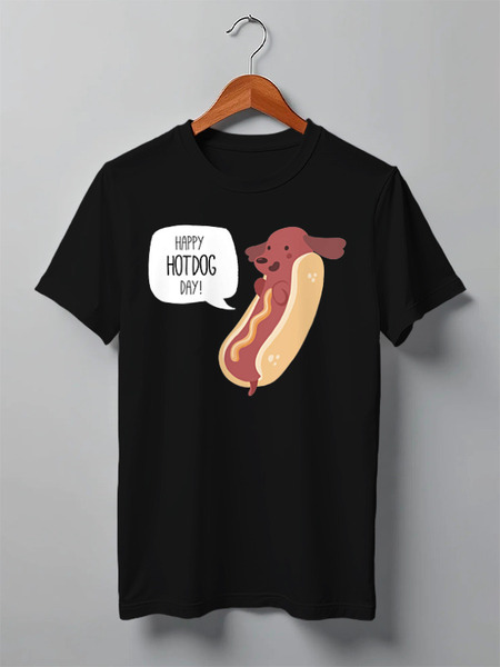 Заказать мужскую футболку в Москве. Футболка классическая Burgers от oneredfoxstore@gmail.com - готовые дизайны и нанесение принтов.