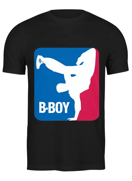 Заказать мужскую футболку в Москве. Футболка классическая Бибой от icase - готовые дизайны и нанесение принтов.