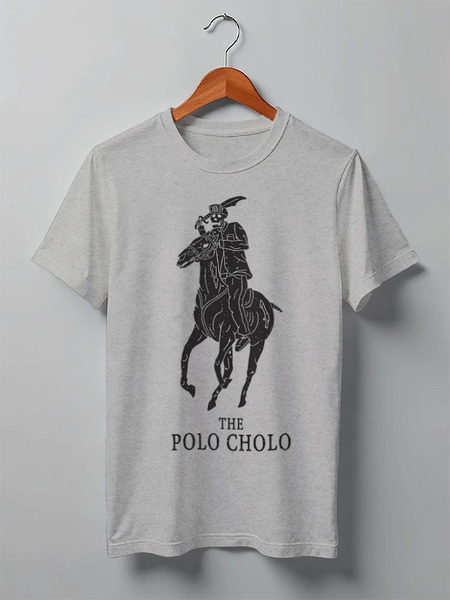 Заказать мужскую футболку в Москве. Футболка классическая the polo от paragonimus - готовые дизайны и нанесение принтов.