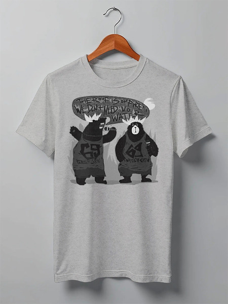 Заказать мужскую футболку в Москве. Футболка классическая Hip Hop Bears Crew от oneredfoxstore@gmail.com - готовые дизайны и нанесение принтов.