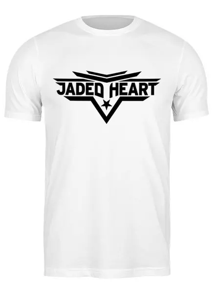 Заказать мужскую футболку в Москве. Футболка классическая Jaded Heart от Fedor - готовые дизайны и нанесение принтов.