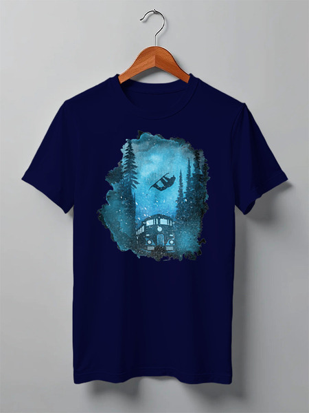 Заказать мужскую футболку в Москве. Футболка классическая Snowboard от oneredfoxstore@gmail.com - готовые дизайны и нанесение принтов.