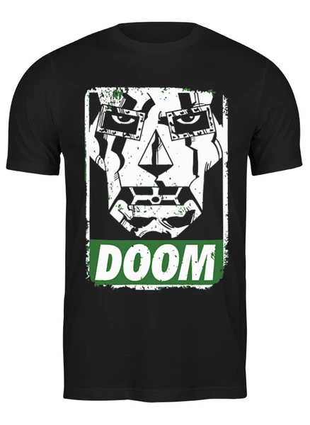 Заказать мужскую футболку в Москве. Футболка классическая MF Doom от skynatural - готовые дизайны и нанесение принтов.
